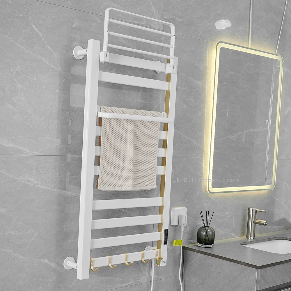 Xiaomi Electric Towel Warmer EU Plug Smart Home Towel Rack Towel Dry Shelf  Bathroom Accessories for Bathroom - AliExpress