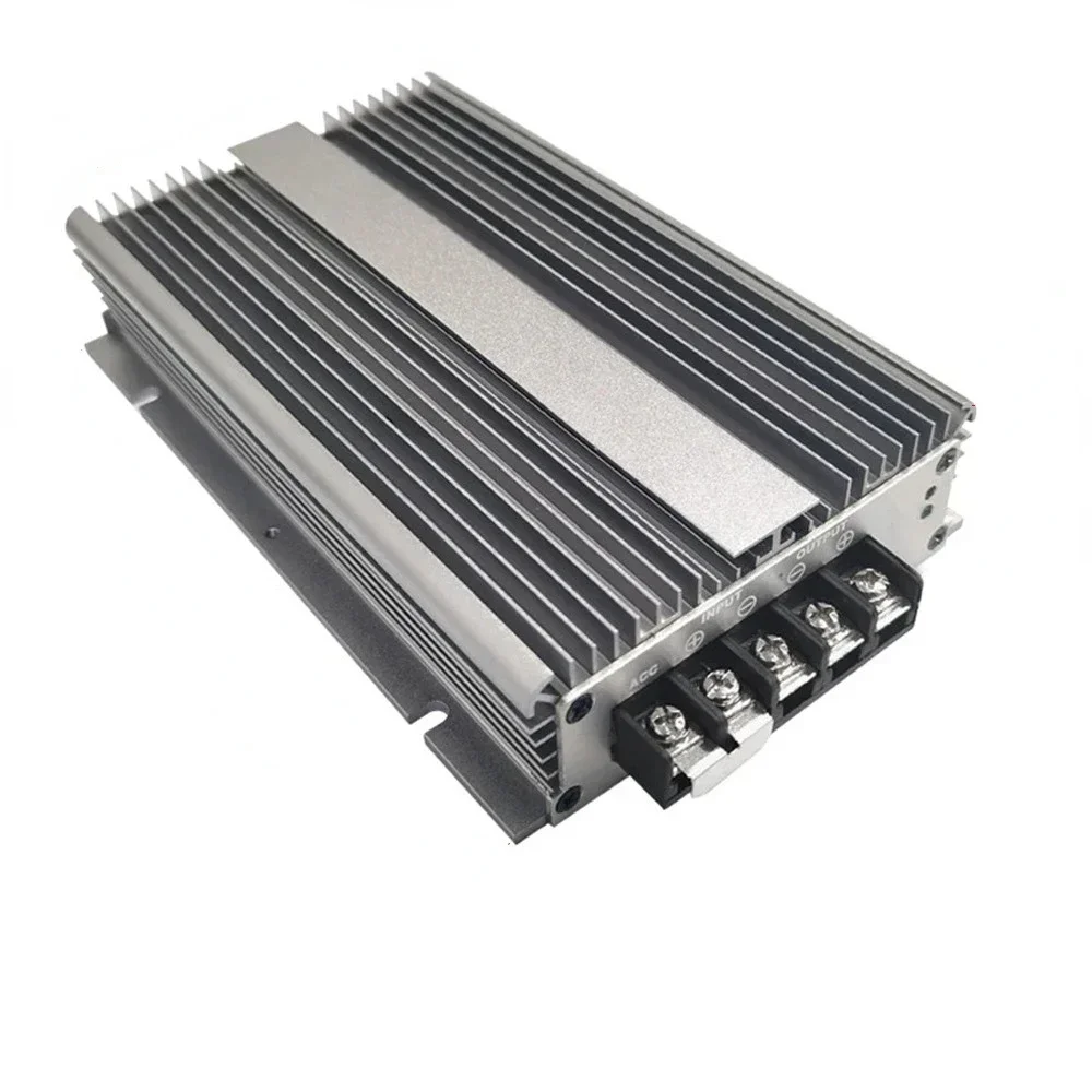 Charger 12V to 24V DC DC 10A-20A Step Up Converter For 28V Lead Acid Battery and 29.2V Lipo Auxiliary Battery RVs Boat Car