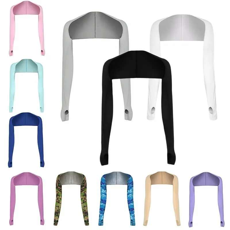 Maniche Di Protezione Solare UV - Copribraccia Unisex, Taglia Unica, In Poliestere E Nylon