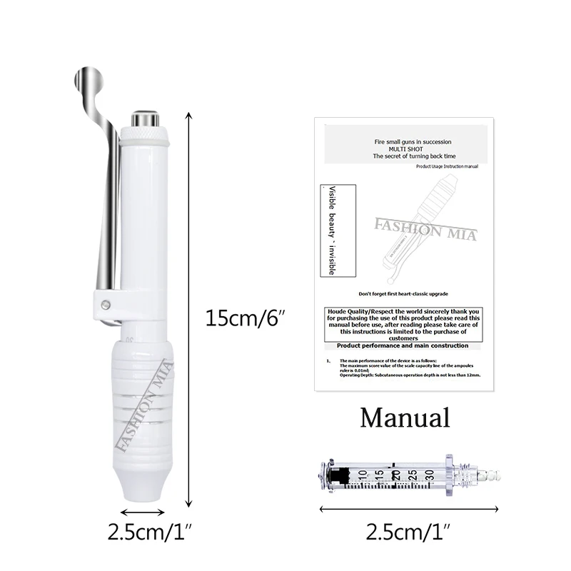 0.3ml Hyaluronic acid Pen Massage Atomizer Lip Filler For Anti-wrinkle Skin Rejuvenation Lips Lifting hyaluronic acid pen