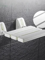 *Wall mounted shower seat, bathroom shower, folding seat, folding beach bathtub, shower 2