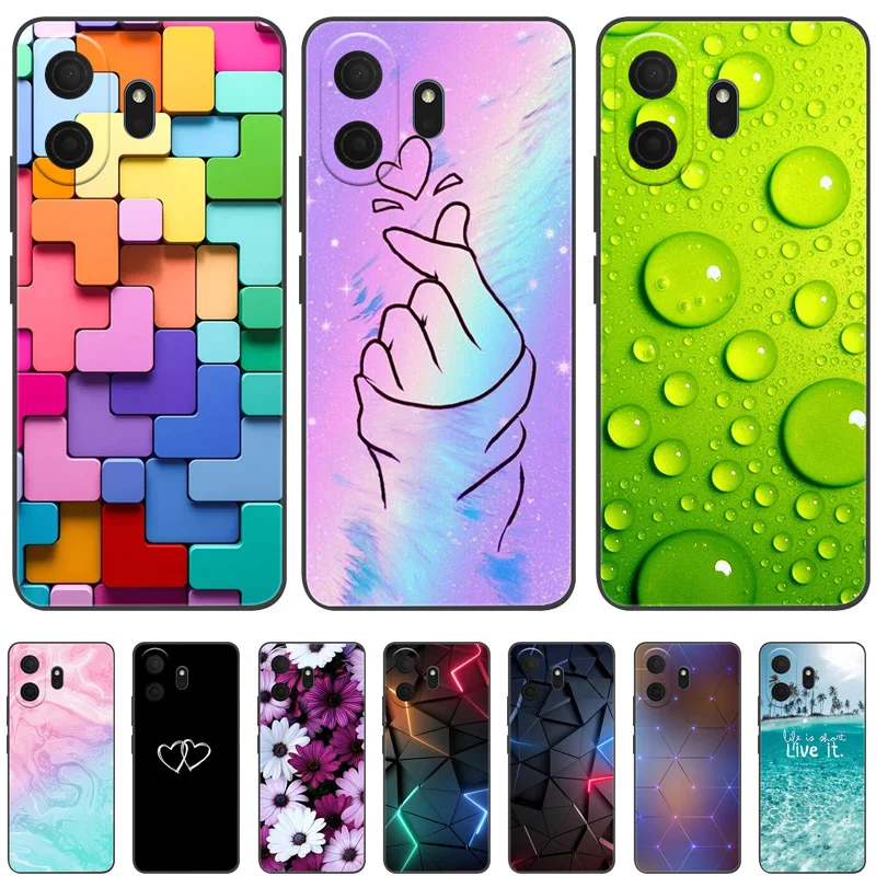 Luxury Silicone Space Painted Soft Bumper Phone Cover TPU