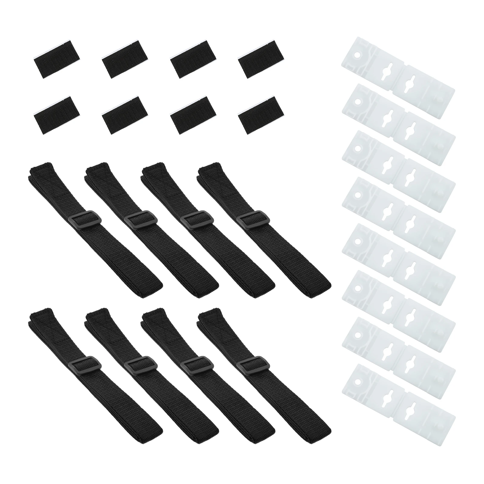 24pcs/8sets Swimming Pool Cover Roller Attachment Straps Kit Universal