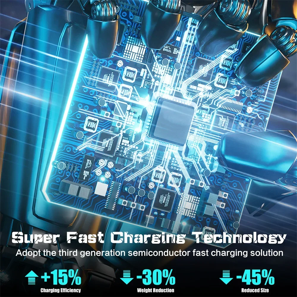 65W Fast USB PD Charger Type C QC3.0 Mobile Phone Adapter Wall Quick Charger For iPhone Samsung Xiaomi Huawei EU US Plug Charger