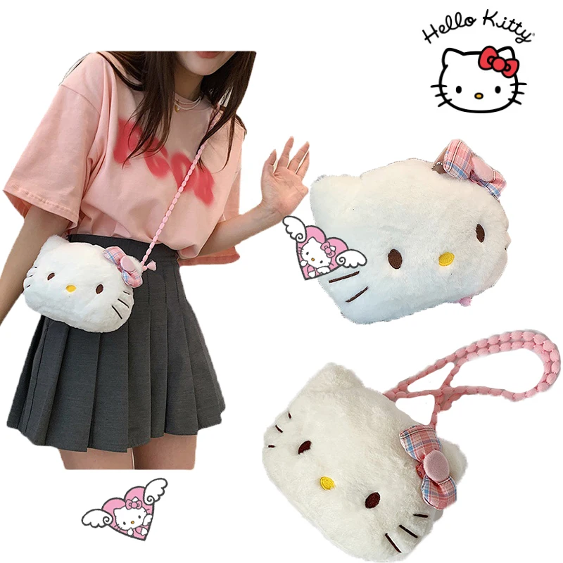 Hello Kitty Handbag Crossbody KT Cat Shoulder Bag Cute Girl's Gift