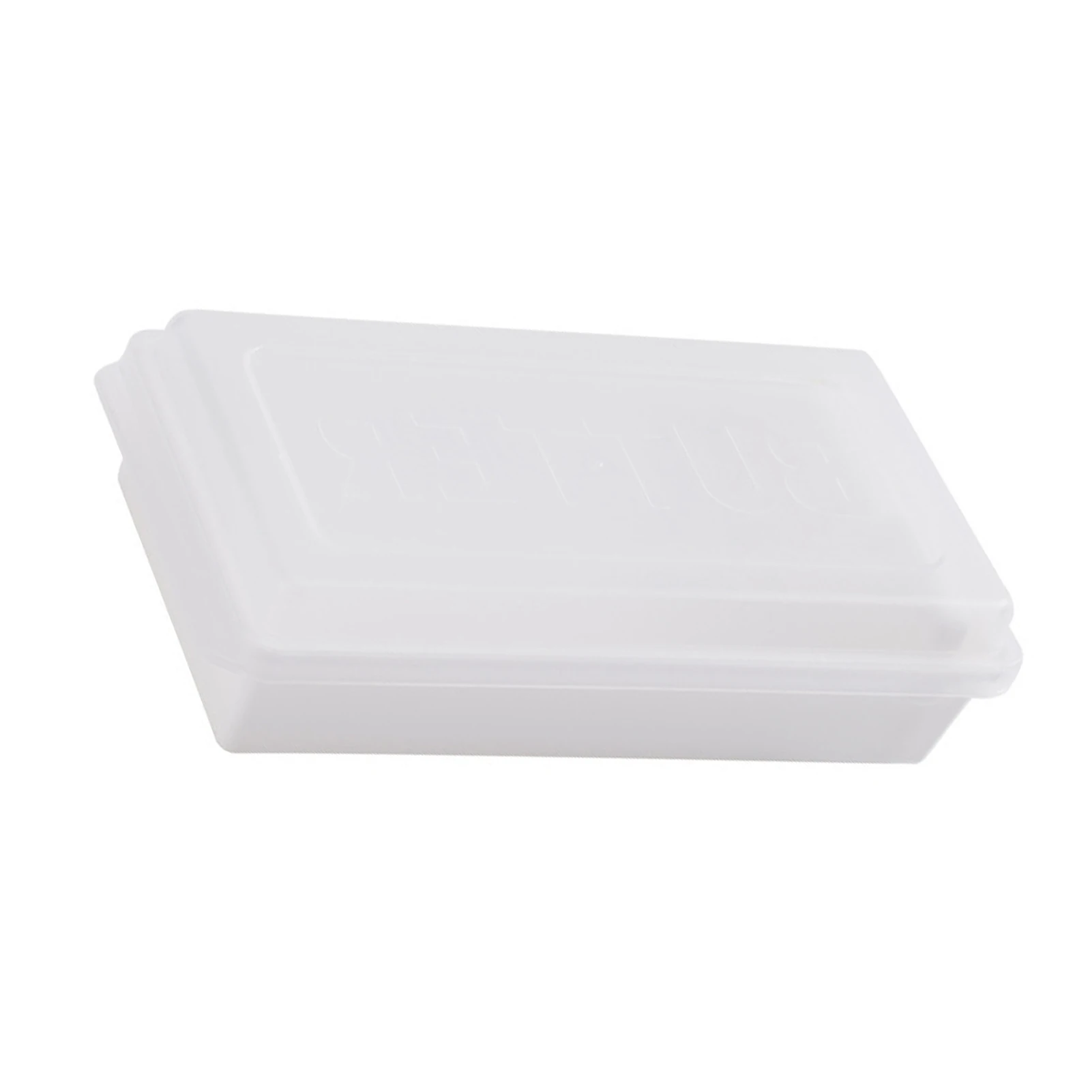 Butter Plastic Preservation Box Easy to Clean Butter Dish for Refrigerator for Home Kitchen and Restaurant