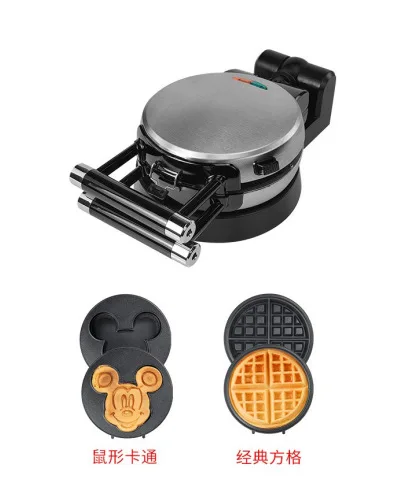 100 7 Mickey Mouse Nonstick Electric Waffle Maker