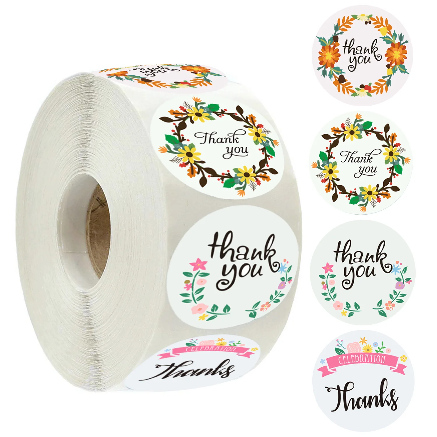 Dog Paw Print Thank You Label Stickers – Perfect for Shipping, Mailing, and Gift Decoration