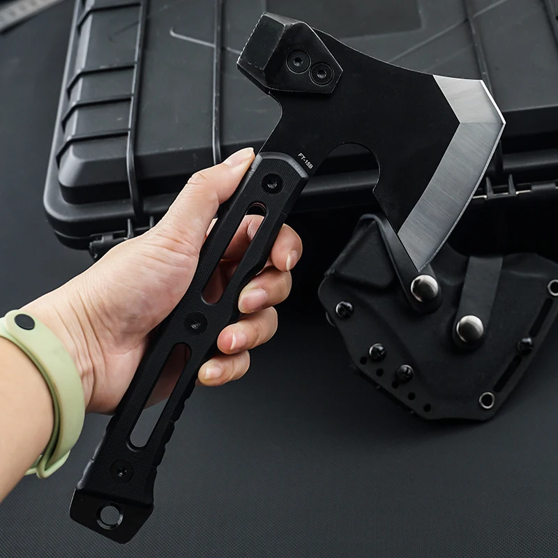 HX OUTDOORS Hatchet Axes ,Tactical Axe Tomahawk Stainless Steel Outdoor Hunting Camping Survival Axes ,Hand Tool Fire Axe , 4
