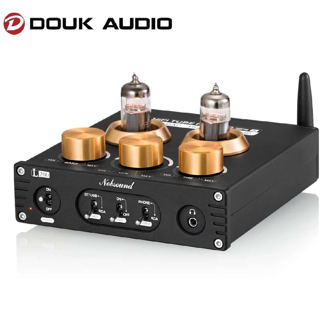 Douk miniamplificador de Audio para auriculares, dispositivo HiFi válvula de vacío, Mini receptor Bluetooth 5,0, USB, DAC, amplificador de Audio de escritorio, APTX HD|Amplificador| - AliExpress