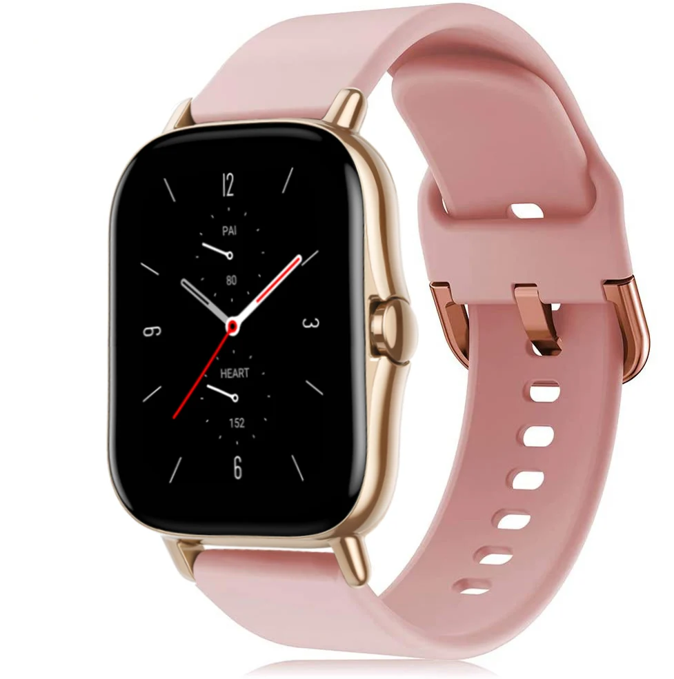 Versatile Silicone Smartwatch Band - 20mm/22mm