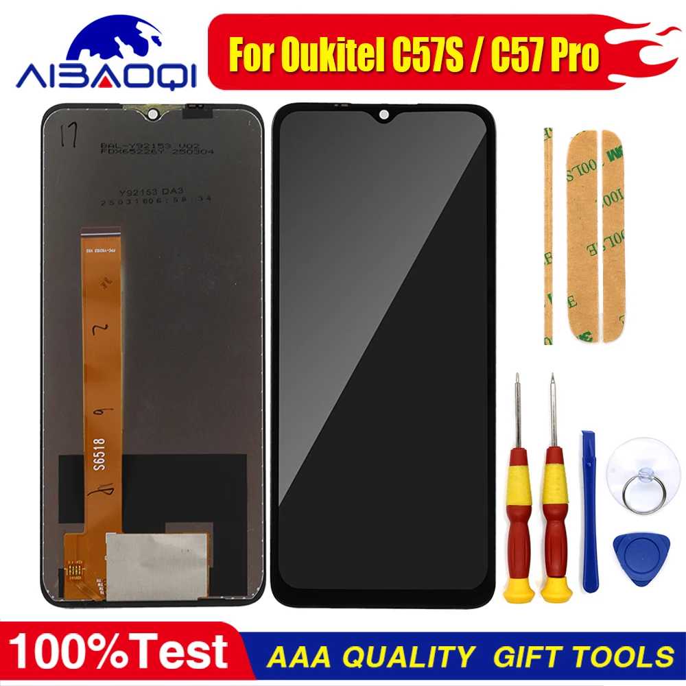 Enhanced Touch Screen Display with Frame for Easy Replacement - Premium Quality LCD Digitizer