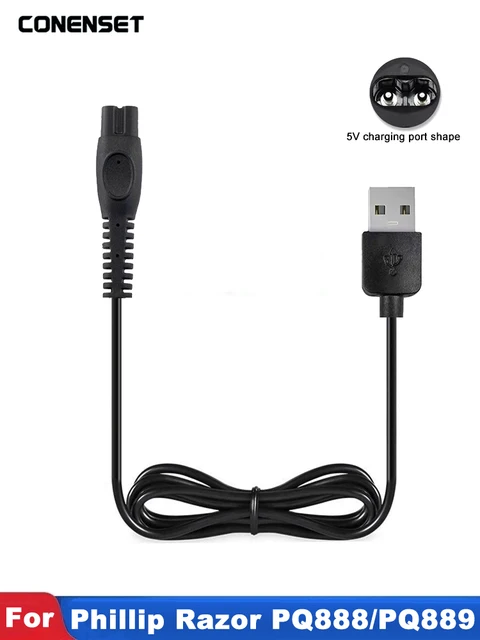 Charger For Philips Norelco Shaver MG9520/50 MG7910/49 MG5910/49 PQ888 PQ889 S1112 S1118 QP2724/90 QP2834/70 S2313 X5000 S5831 1