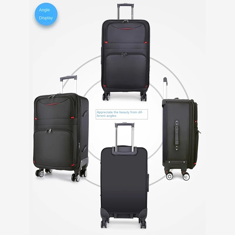 Ultra-Light Wear-Resistant Oxford Cloth Suitcase 28