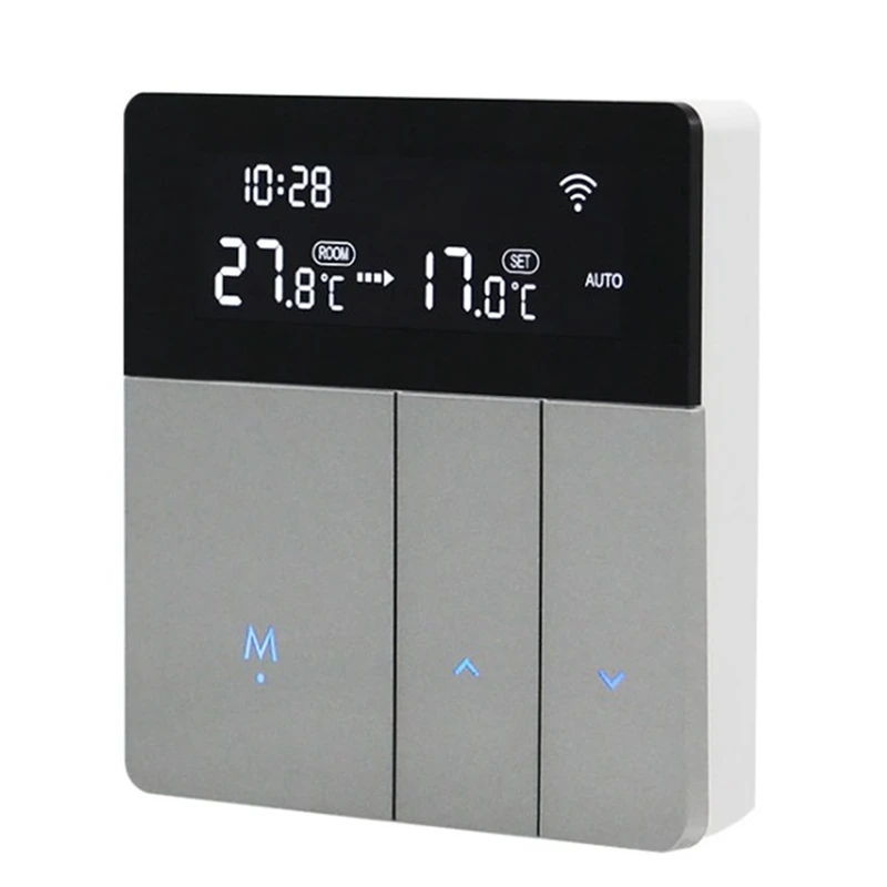 

Tuya Wifi Smart Temperature Controller Thermostat Backlight Brightness Automatic Adjustment APP Remote Control