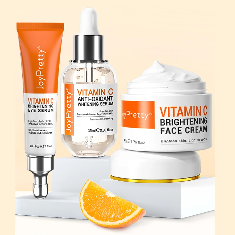 JoyprettyVitaminCSerumforFaceCreamSetforDarkSpotsSkinCare