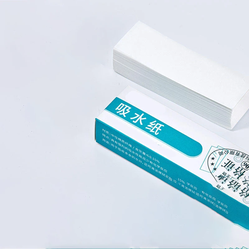 Laboratory Absorbent Filter Paper Chemical Biological Wiping Of Glass Slides Cover Slides Cleaning Dust Removal Teaching