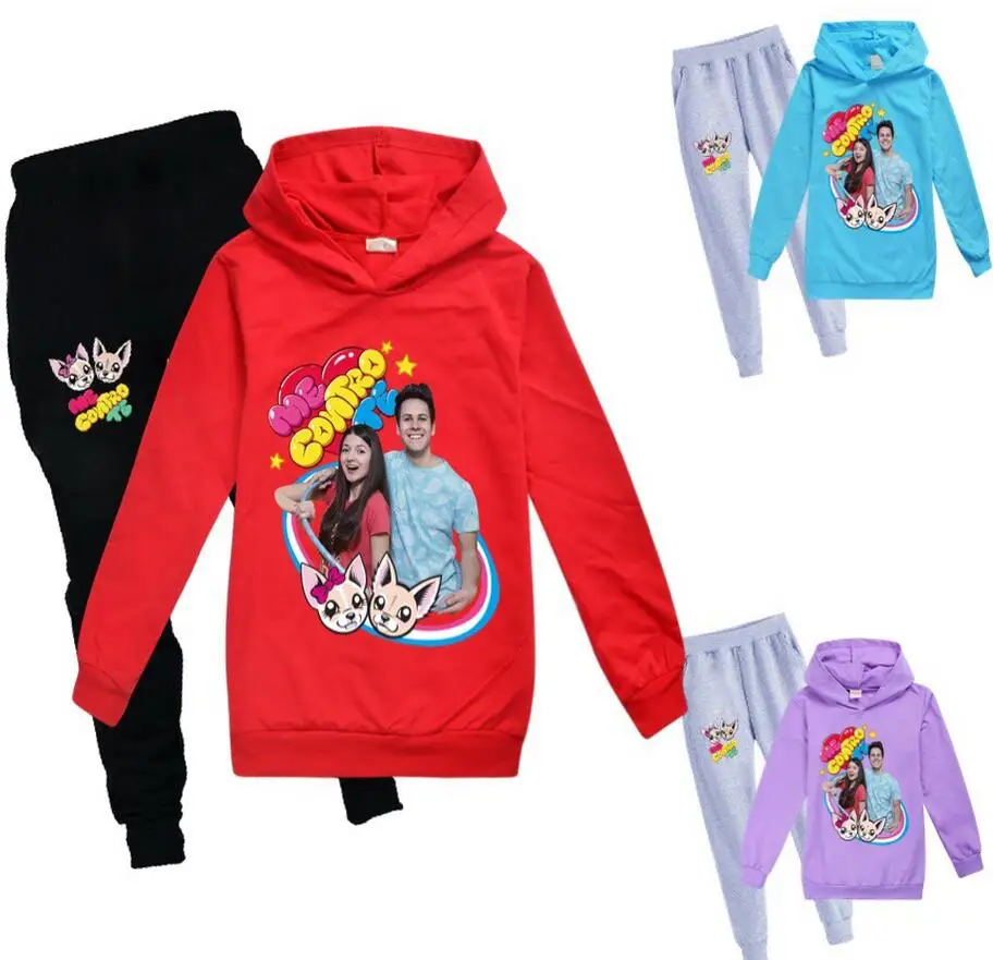 

New Fashion Clothes Halloween Hoodie+Pants for Toddlers Cotton Girls Jogging Set Me Contro Te Spring Autumn Baby Boy Sportswear