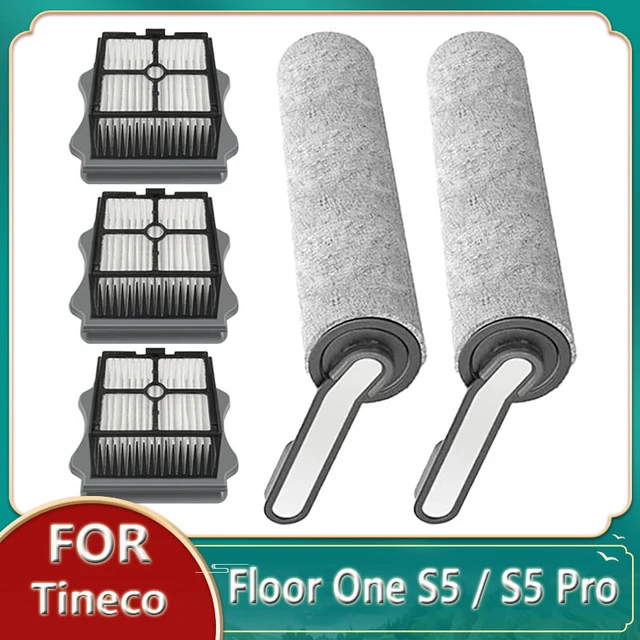 HEPA Filter Soft Roller Brush For Tineco Floor One S5 / S5 Pro Smart Wet  Dry Vacuum Cleaner Accessories Parts - AliExpress