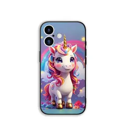Unicorn Lovely Poster Phone Case with Wallpaper Design - Galaxy S10 (1)