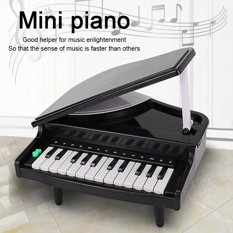 Mini piano musical toys girls beginners 24 keys can play lnspire little ones' love of music for children's birthday gifts