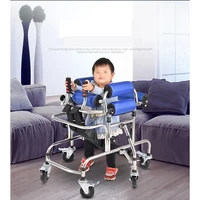 Top Sale Standing Frame Anti-rollover Walking Aid lower limb training walker for Disabled Children 2