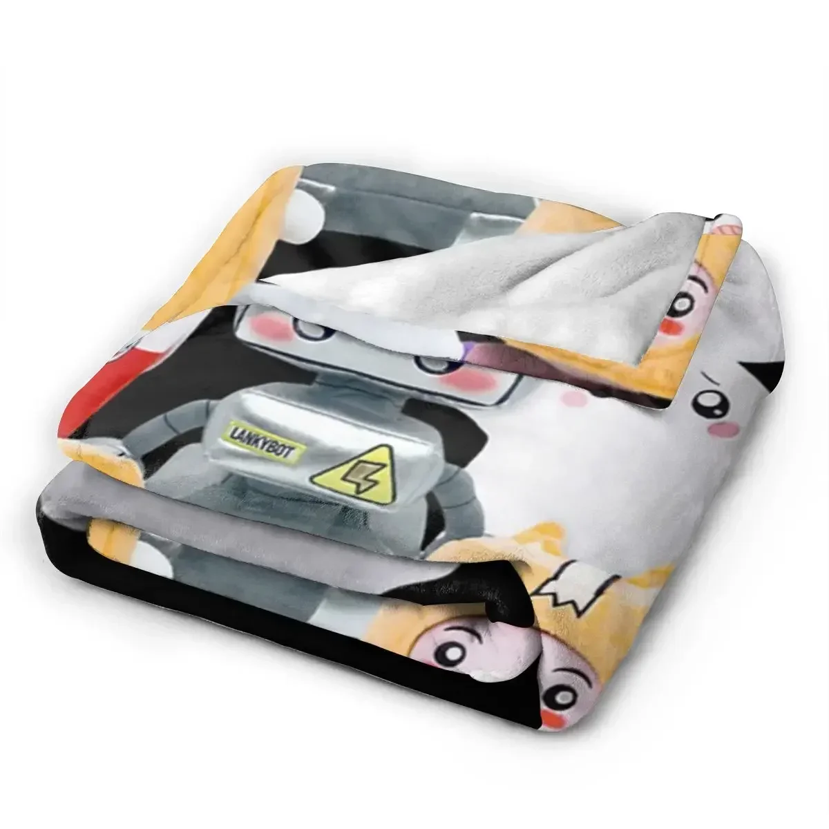 Rocky Lankybox Lanky Box Blankets Soft Warm Flannel Throw Blanket Cover for Bed Living room Picnic Travel Home Sofa 5