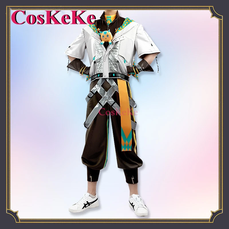 

【Customized】CosKeKe Usami Rito Cosplay Anime VTuber Costume Fashion Handsome Uniforms Halloween Party Role Play Clothing S-XXL