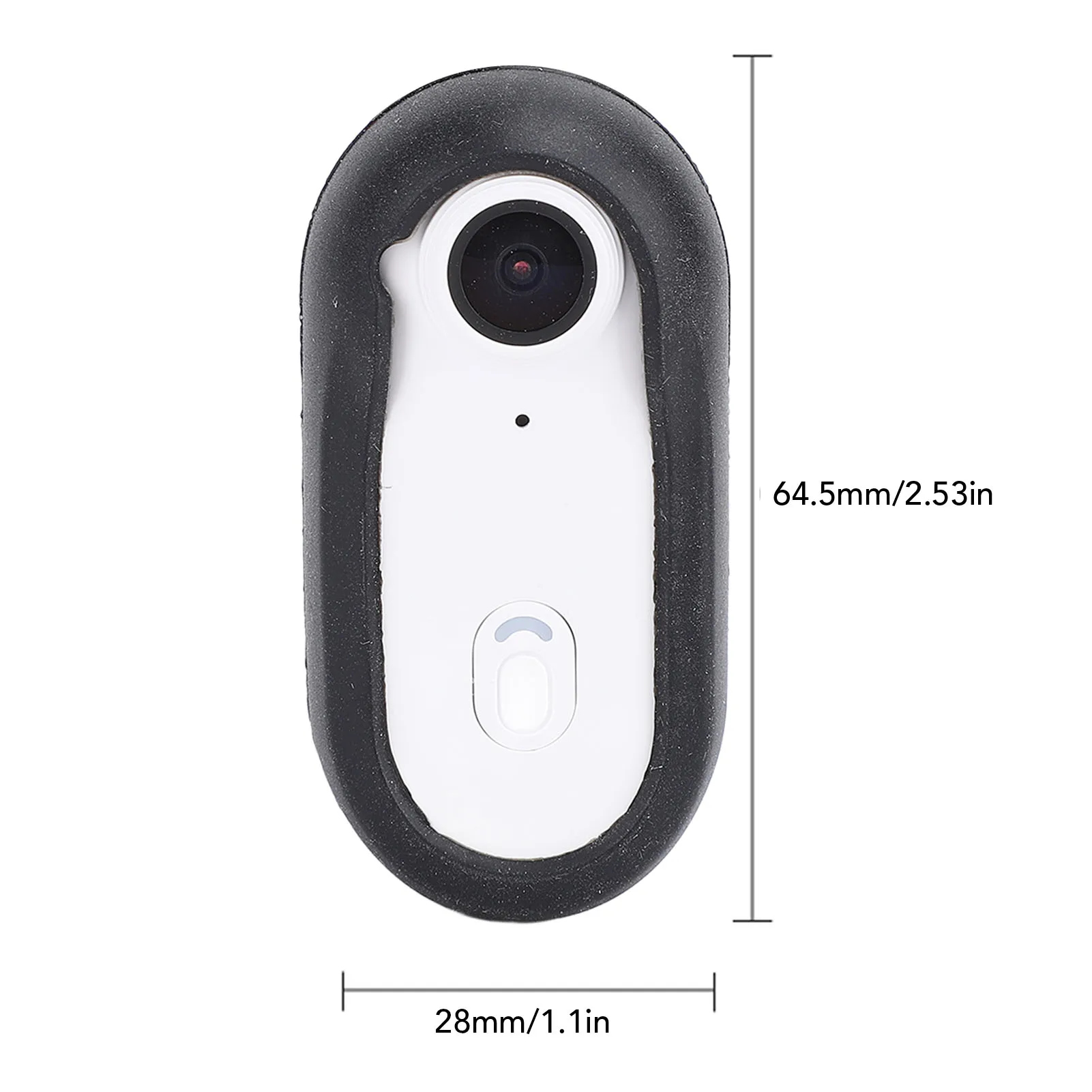 Camera Wireless Fidelity 4K 30FPS 120 Degree Wide Angle Small Action Camera Magnetic 8MP with Back Clip for Vlogging 5