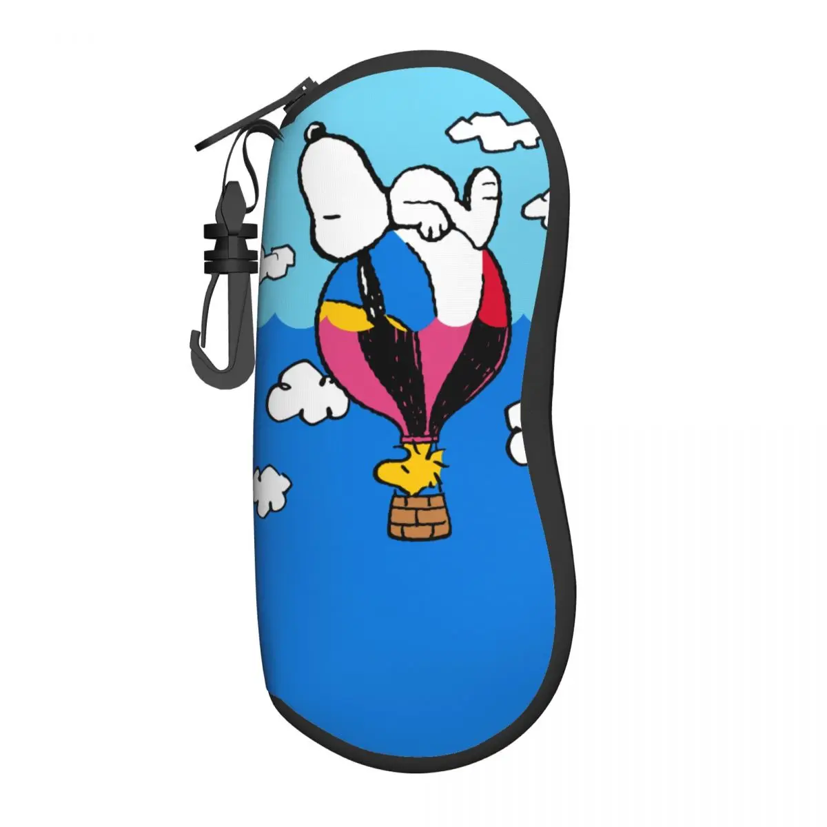 

Snoopy Woodstock, очки с воздушным шаром, женская и мужская водонепроницаемая коробка для хранения очков, винтажная коробка для очков