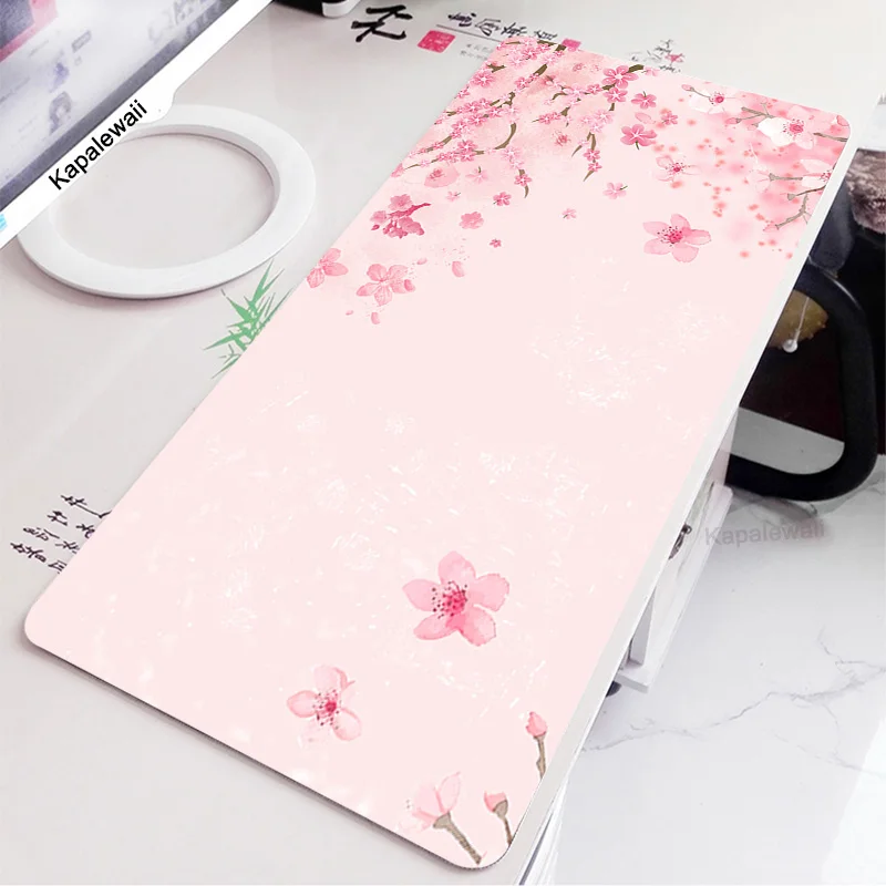 Desk Mat, XXL, Rosa Sakura Deskpad, Acessórios