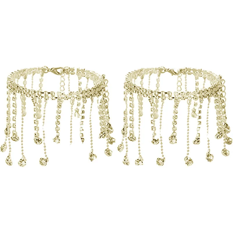 Fashband Boho Shell Cheville Gland Pendentif Cheville Bracelets Plage D'été Plage Réglable Pied Chaîne Bijoux Pour Femmes Et Filles