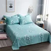High Quality Flat Sheet Twin Full Queen King Size Solid Color Bed Sheet Skin-friendly Soft Top 1pc Sheet （No Pillow Covers） 2