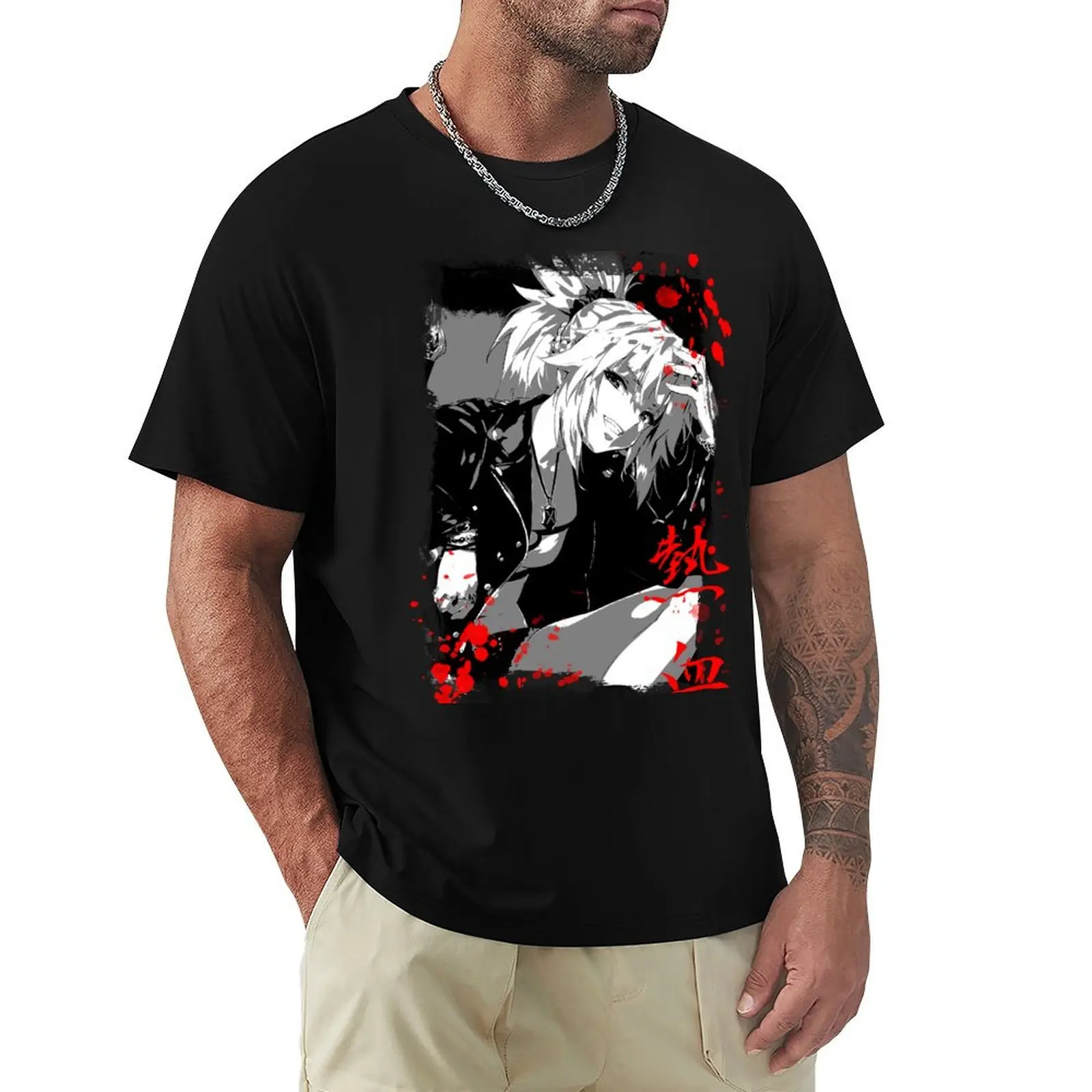 

Fate - Mordred T-Shirt sweat customizeds anime Men's clothing
