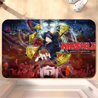 bilibili Anime Mashle Magic and Muscles D Floor Mat Bedroom Kitchen Door Bath House Super Absorbent Foot Non-slip 2