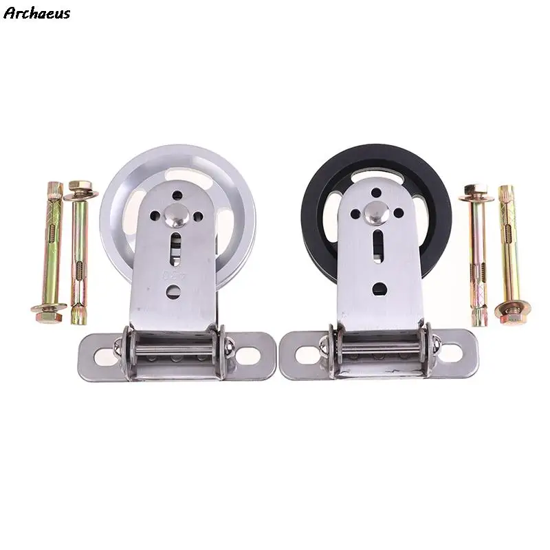 Muscle Exercise Device Wall Mount Home Gym Rotating Silent Pulley Bodybuilding Pulley Lat Lift Cable Muscle Mute Swivel Bearing Wheel Fitness