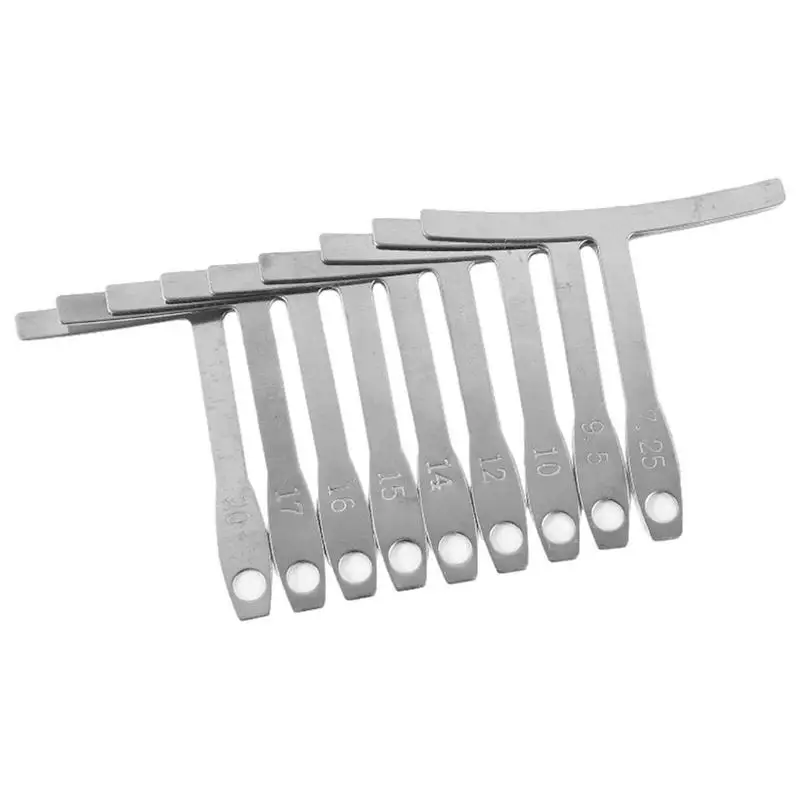 

Guitar Radius Gauge String Action Ruler Measuring Tool Understring Luthier Tool Sturdy String Action Ruler Under String Gauges