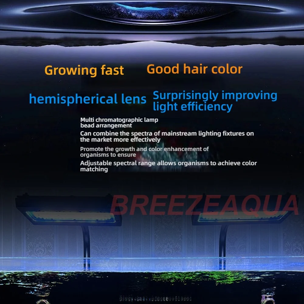 A8pro Blue II Max 240W Full Spectrum WiFi APP Controlled Coral LED Light  Reef Marine Aquarium Light with CREE LED Beads - AliExpress