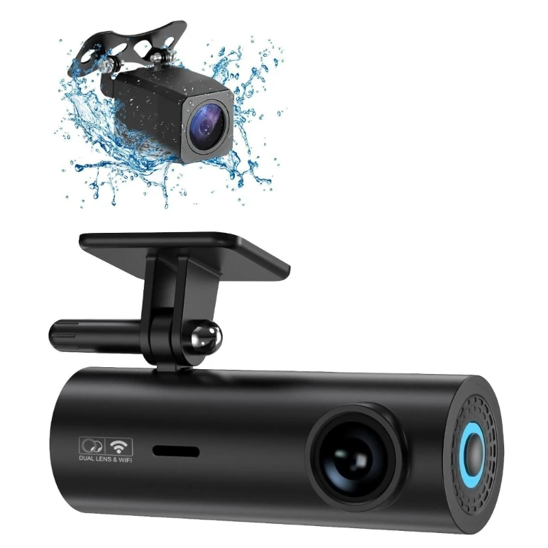 

DashCam Car DVR 170° WiFi DashCam Recorder Car Camera Video Recorder G-Sensor R2LC