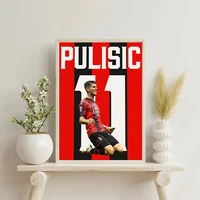⁦لوحات كانفاس جدارية مودرن لنجوم وأبطال كرة القدم (بوب آرت) - متوفرة بـ 4 مقاسات | Pop Art Sports Football Champions Canvas Wall Art Poster - 4 Different Sizes⁩ - الصورة ⁦5⁩