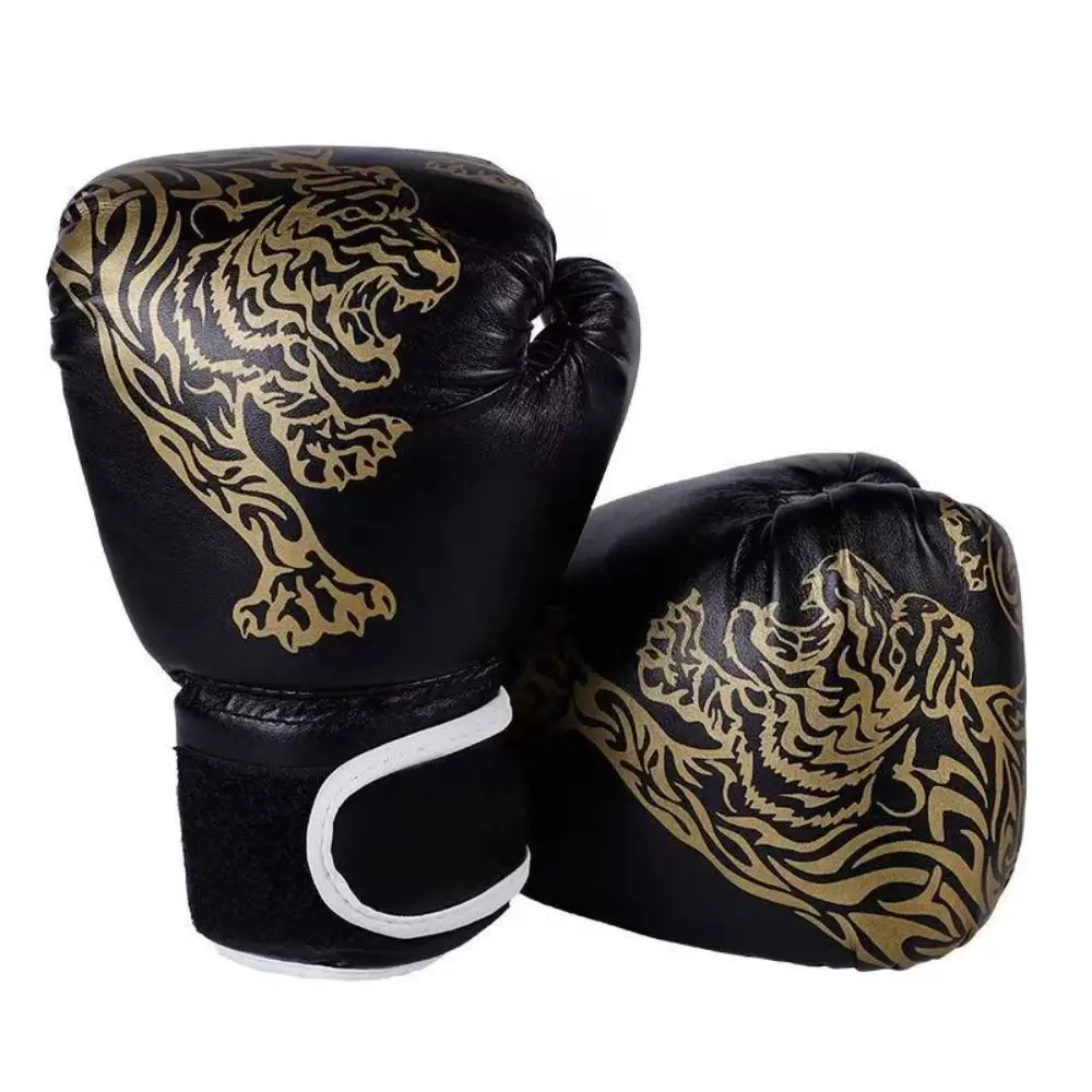 New Adjustable Boxing Gloves Breathable Professional Hand Protector Competition Fighting Mitts Children