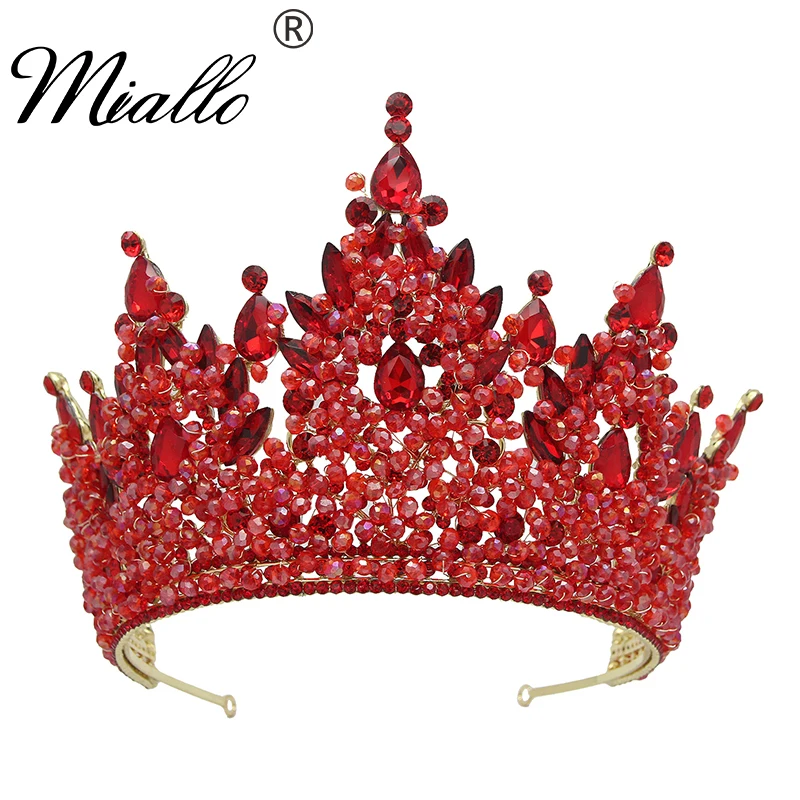 

Fashion Crystal Crown Rhinestone Tiaras and Crowns Luxury Hair Jewelry for Women Accessories Beauty Pageant Headpiece Party Gift