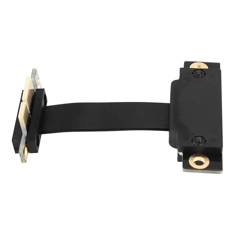 B50B-5X PCIE X1 라이저 케이블 듀얼 90도 직각 PCIe 3.0 X1 - X1 연장 케이블 8Gbps PCI Express 1X 라이저 카드 5CM