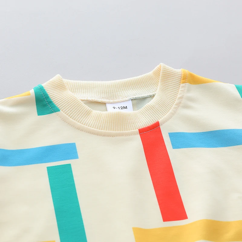 Striped Baby Outfit Set 3