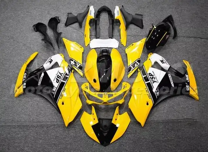 

4Gifts New ABS Fairings Kit Fit For YAMAHA YZF R3 R25 15 16 17 18 2015 2016 2017 2018 Bodywork Set Yellow