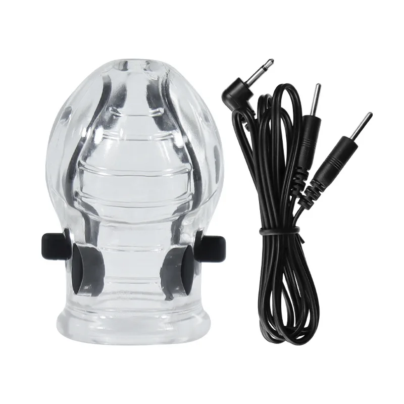 Anneau De Pénis électrostimulant - Cockring électrique Shock Ring 35mm - Silicone Transparent - Multivitesse - Neuf