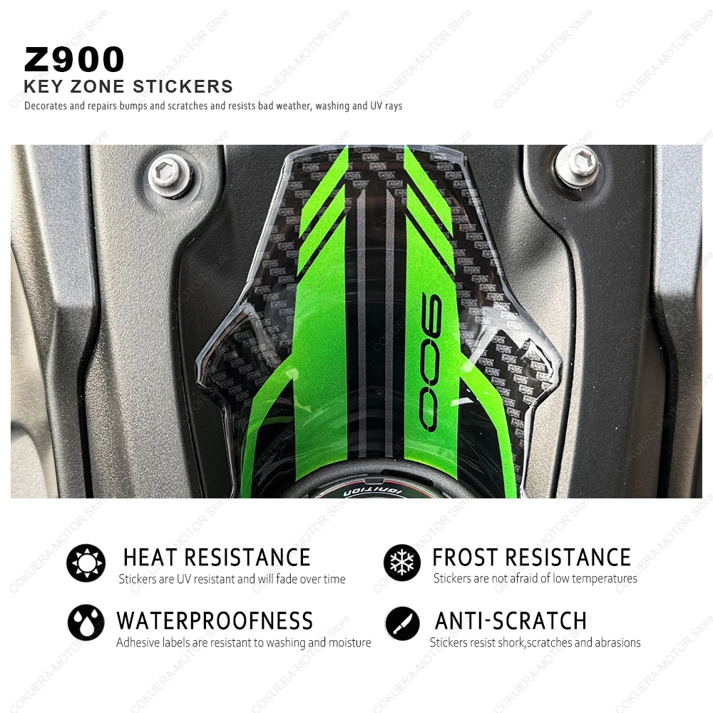ͻŰ Z900 Z 900 2023 2024 Ű  ƼĿ Ʈ,  ׼, 3D   ƼĿ