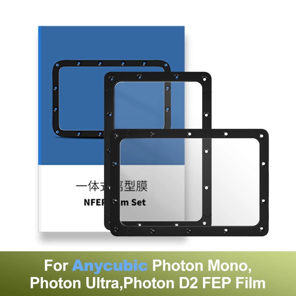 Photon D2 FEP Film Resin Vat FEP 3D-Druckerzubehör für Anycubic Photon Mono, Photon Ultra, Photon D2 UV DLP LCD Resin