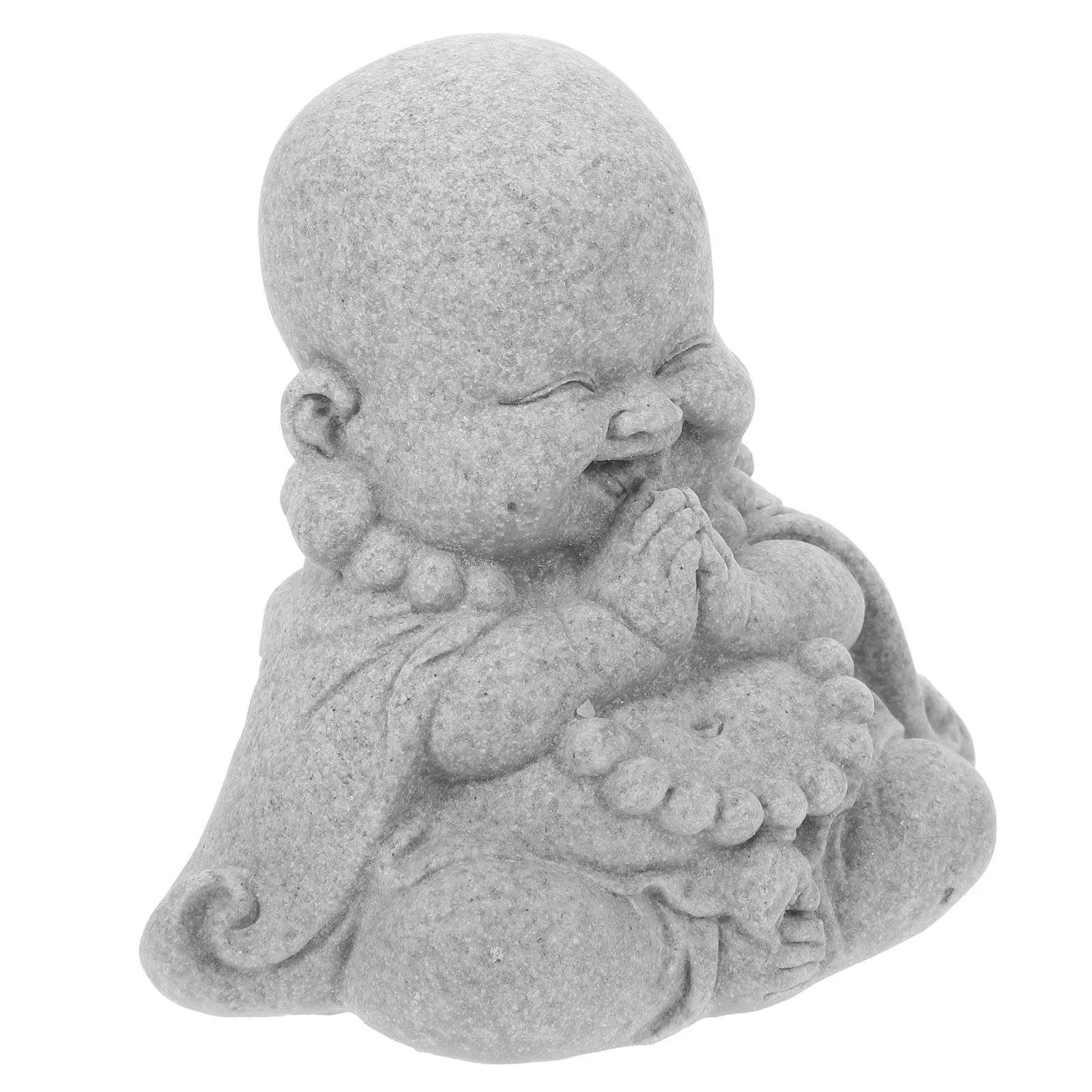 

Small Buddha Statue Ornaments Fish Tank Figure Mini Figurine Aquarium Decor For Garden Home Outdoor