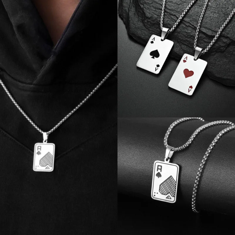 Stainless Steel Cuban Chain Necklace for Men
